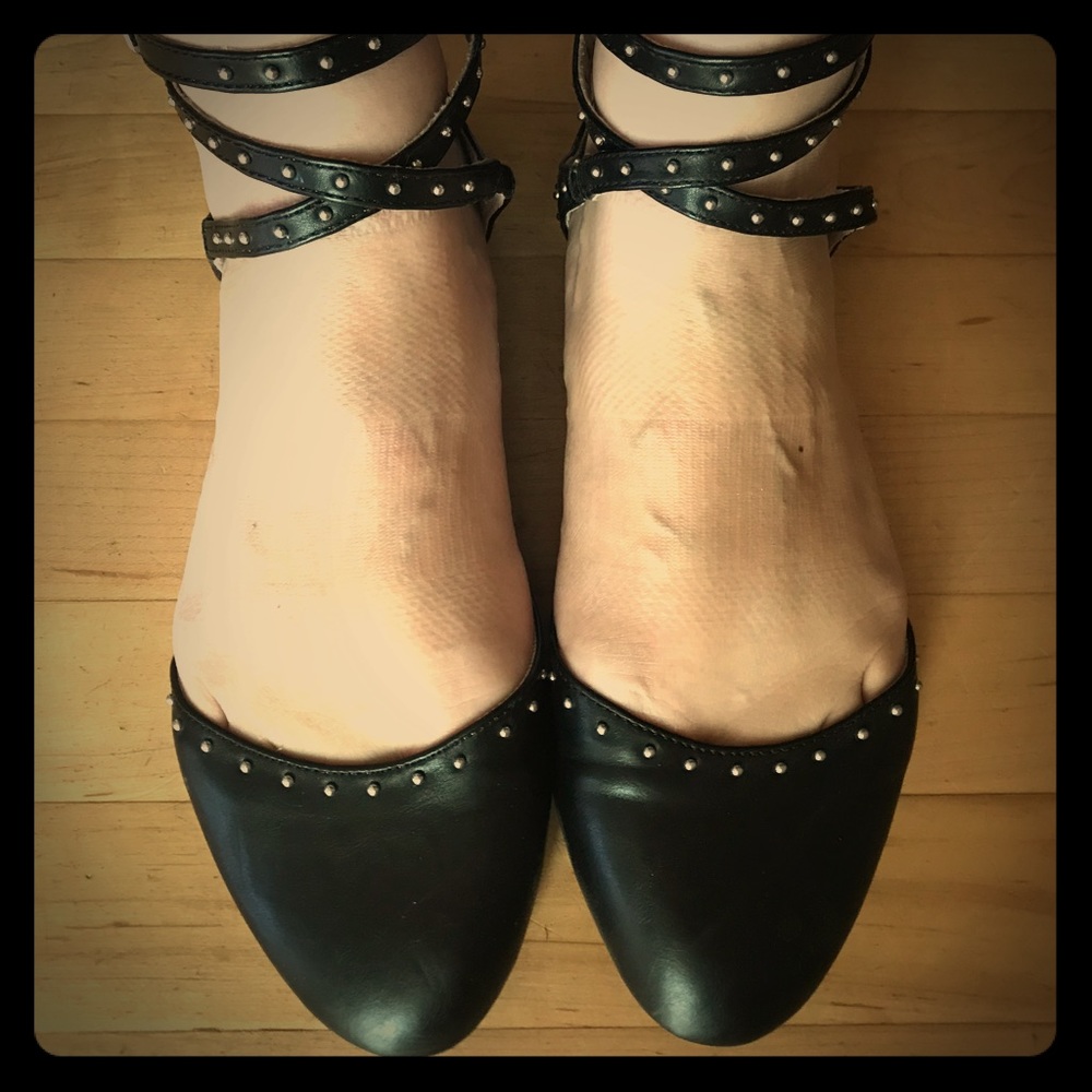 Express Studded Ballet Flats